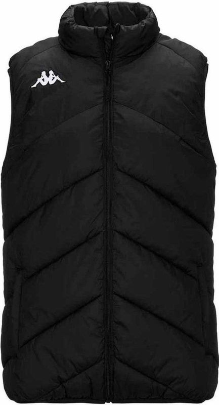 Kappa - Waples - Gewatteerde Jas - Zwart - 100% Polyester