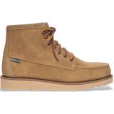 Sebago - Tala - Leren Enkellaars - Bruin - Plat - Veters - Casual