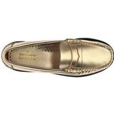 Sebago - Dan - Leren Pantoffels - Metalen Effect