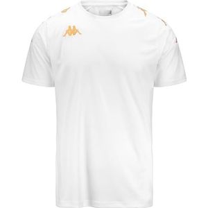 Kappa - Banda Gianto - Shirt - Wit - Korte Mouw - Heren