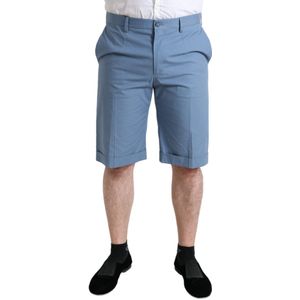 Dolce & Gabbana - Bermuda Shorts - Lichtblauw - 100% Katoen