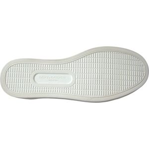 Blauwe Loafers Van Kalfsleer Met Luipaardprint Sneakers