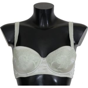 Dolce Gabbana - Balconcino - BH - Lichtgroen - Floral Lace Ondergoed