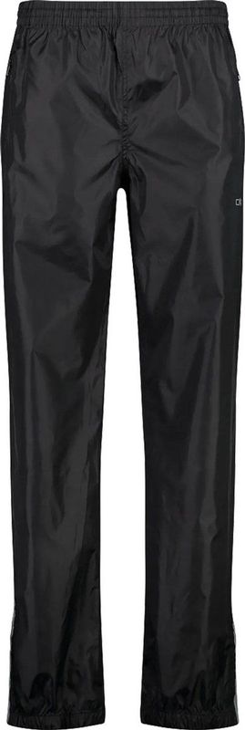 CMP - Regenbroek - Zwart - Polyester - Winddicht - Opbergzak