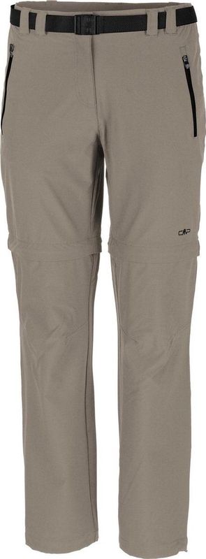 CMP Softshellbroek Woman Stretch Long Pant Zip Off 3T51446