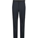 CMP - Zip Off Stretch Pant - Afritsbroek - Zwart - Stretch - 89% Polyester, 11% Elastaan