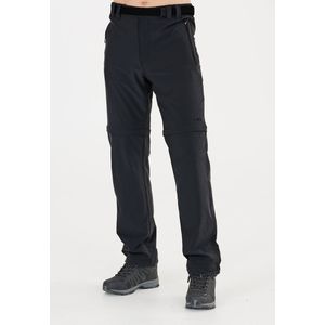 CMP - Zip Off Stretch Pant - Afritsbroek - Zwart - Stretch - 89% Polyester, 11% Elastaan