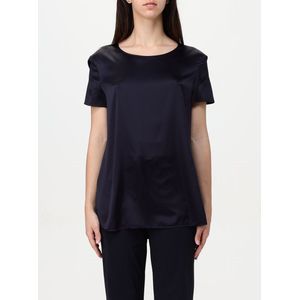 Max Mara, Dames, Blouses & Shirts, Blauw, Maat: XS Zijde,