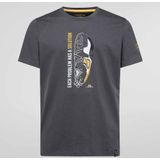 La Sportiva - Solution T-Shirt - Grijs - Katoen