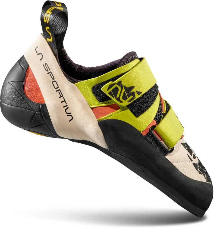 La Sportiva - Otaki - Klimschoenen - Beige - Verzoolbaar - Asymmetrische Leest