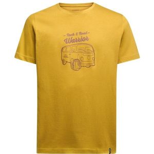 Van - Retro T-Shirt - Wit - 100% Biologisch Katoen