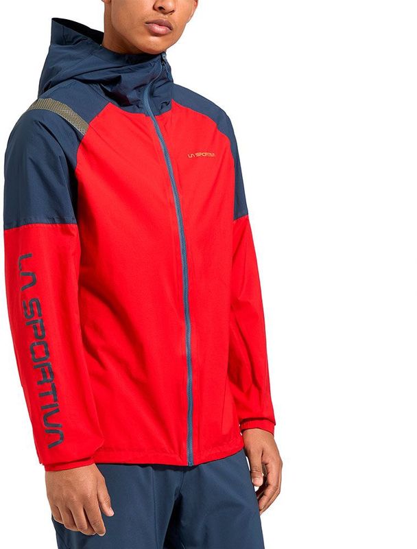 La Sportiva - Pocketshell Jacket - Rood - Mountain Red/Night Sky - Herenjack