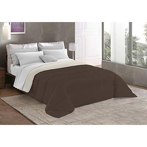 Italian Bed Linen Basic winterdekbed, afzonderlijk, crème/bruin