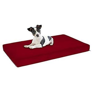 Sogni e Capricci Pets BORDEAUX-80X50X5CM zachte matras, buiten, 100% microvezel, bordeaux, 80 x 50 cm