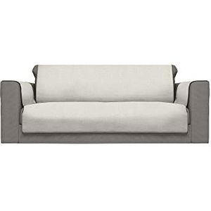 Italian Bed Linen Comfort Non-Slip Sofa Cover 3 zitplaatsen crème