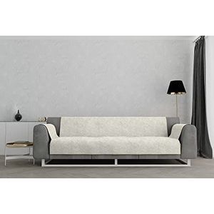 Italian Bed Linen Italian Bed Linnen ""Glamour"" antislip sofa-afdekking, crème, 4 plaatsen