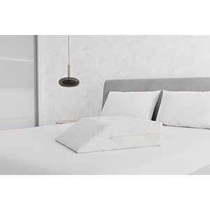 Italian Bed Linen Postural Kussen voor Benen, Bamboe, 61x50x17cm