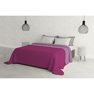 MB HOME ITALY Elegant"" Zomer Quilt, Lila/Fuchsia, 260x270 cm