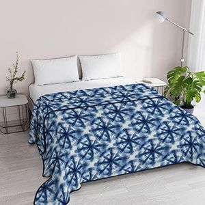 Italian Bed Linen Sprei ""Basic"", microvezel, batik, voor tweepersoonsbed