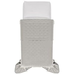 Italian Bed Linen Zomerdekbed van microvezel, chic, beige, eenpersoonsbed