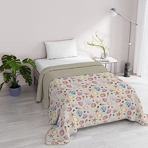 Italian Bed Linen Zomerquilt FANTASY, Microfiber, Klein Dubbel 220x270cm, Marea