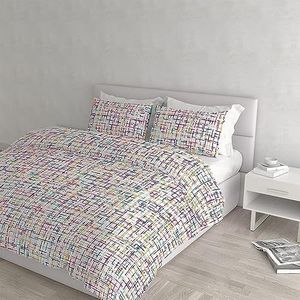 Italian Bed Linen Beddengoed van microvezel DAFNE Snakeworld voor tweepersoonsbed
