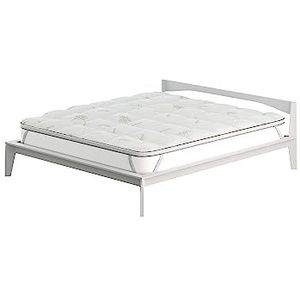 Plus gewatteerde topper, matrasbeschermer, 160x195 cm