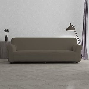 Italian Bed Linen Bi-elastische bankovertrek, de mooiste taupe, 4-zits