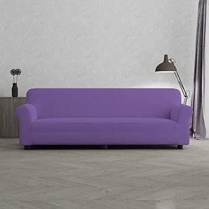 Italian Bed Linen Bankovertrek, bi-elastisch, voor 4-zits, lila