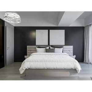 Italian Bed Linen SAIA winterdeken, vuurvast, wit, 250 x 200 cm