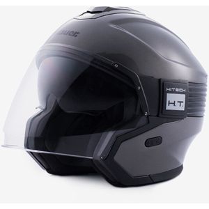 Blauer - Hacker BTR - Jethelm - Mat Zwart Grijs