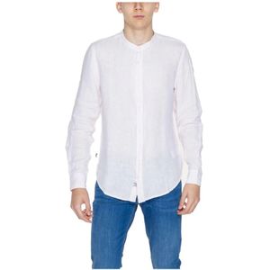 Blauer - Overhemd - Multicolor - Linnen - Lange Mouwen