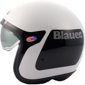 Blauer - Pilot GO - Jethelm - Wit Zwart