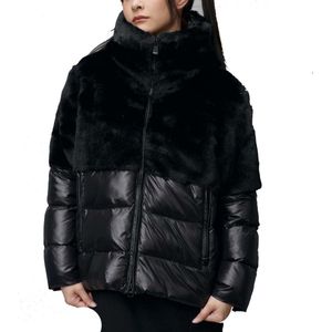 Blauer, Dames, Jassen, Zwart, Maat: L Nylon,