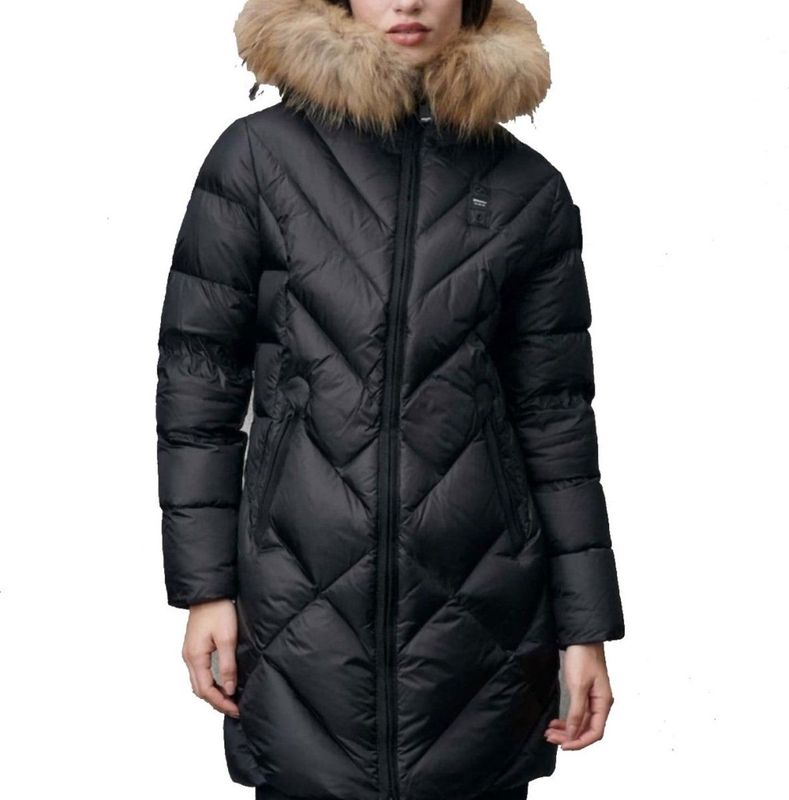 Blauer, Dames, Jassen, Zwart, Maat: S