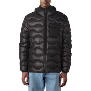 Blauer, Heren, Jassen, Zwart, Maat: 3XL Polyamide,