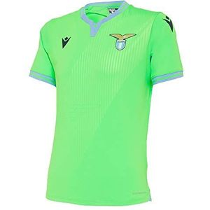 Macron SSL M20 uitshirt Mm Jr, SS, voor kinderen, Lazio 2020/21, neongroen, JM
