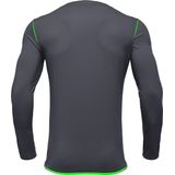Macron - Ares - Keepershirt - Antraciet / Fluogeel - Lange Mouw - Kinderen