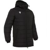 Grant - Fleece Jack - Zwart - 100% Polyester - Met Afneembare Capuchon
