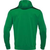 Macron - Ishtar Ziptop - Groen/Zwart - Kinderen - Met Kap