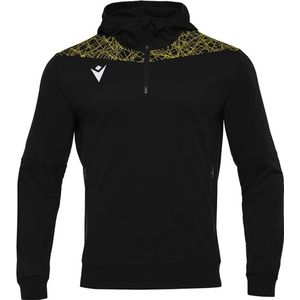 Macron Ishtar Ziptop Met Kap Heren - Zwart / Geel