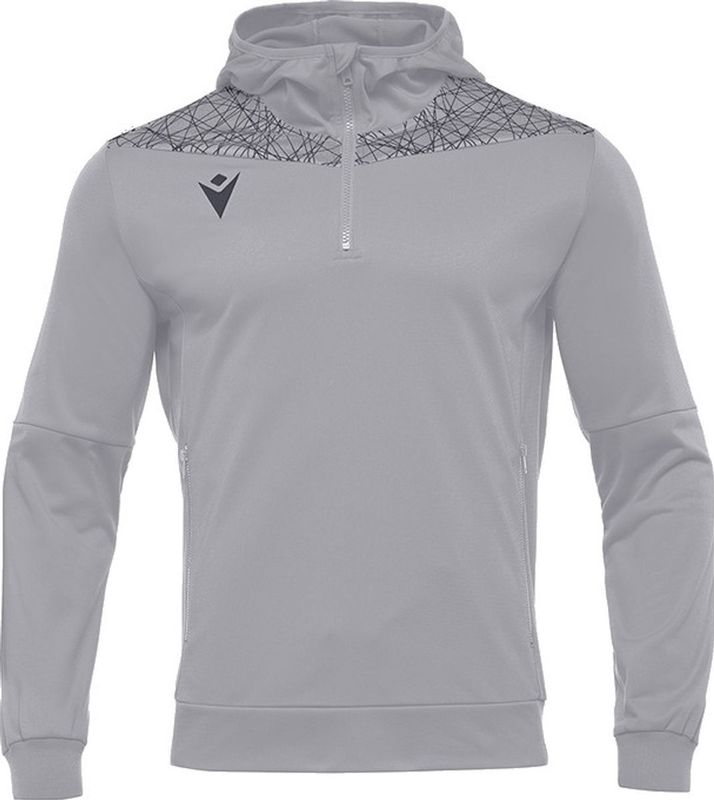 Macron - Ishtar Ziptop - Kinderen - Zilver / Antraciet - 100% Polyester