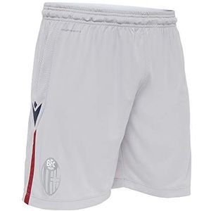 Macron Bfc M20 Gara SR, Short Away Bologna FC 2020/21, heren, grijs, 3XL