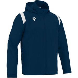 Macron Saransk Windbreaker Kinderen - Marine / Wit | Maat: 9-10 Y