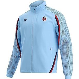 Macron Merchandising Ufficiale Winddicht met ritssluiting en warme fleece FC 2021/22, uniseks, rood, M