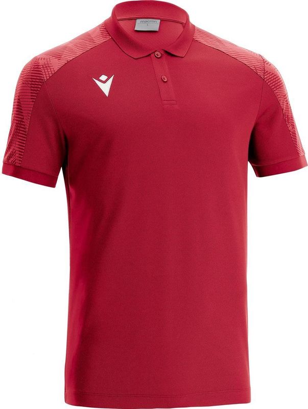Macron - Excellence Rock Polo - Rood - Sportshirt