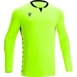Macron Eridanus Keepershirt Lange Mouw Kinderen - Fluogeel Zwart Y