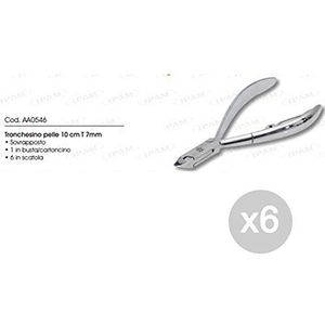 Set 6 IPAM Aa0546 lederen snijder 10 cm Profess Manicure en pedicure