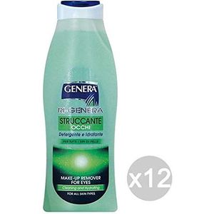 Genera Set met 12 oog-make-upkwasten RI Ml 250 make-up en cosmetica, meerkleurig, 12 stuks