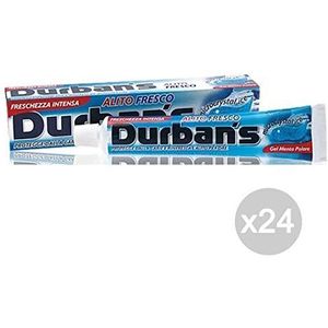 Durbans Set 24 tandpasta frisse adem 75 munt polarfleece hygiëne en tandverzorging, meerkleurig, uniek